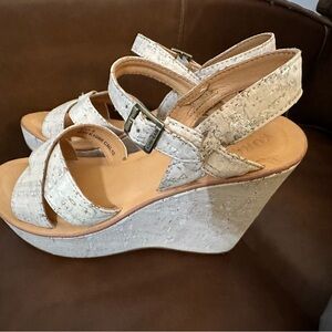 Kork-ease Women’s wedge platform sandals